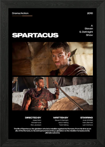 Spartacus series poster - spartacus,