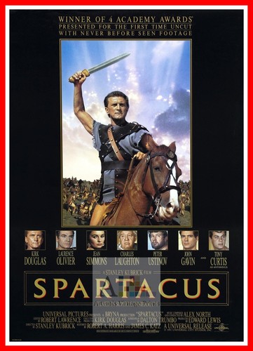 Spartacus movie poster a2 - spartacus's,