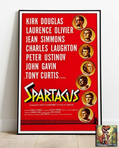 Spartacus kirk douglas repro - spartacus,