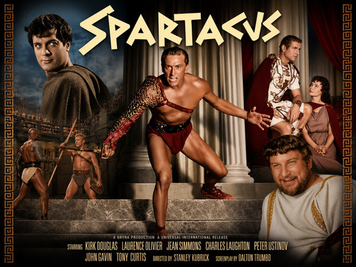 Spartacus 1960 quad poster - quad,