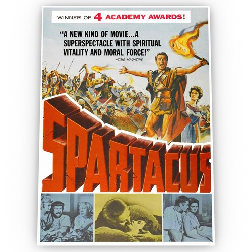 Spartacus movie poster satin - spartacus,