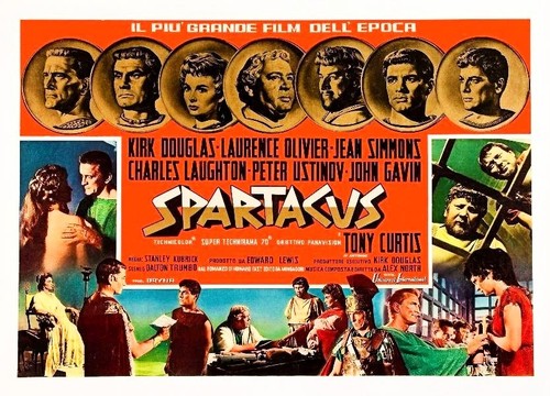 Spartacus 1960 vintage poster - spartacus,